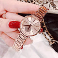 Buy Michael Kors Quartz Stainless Steel Rose Gold Dial 28mm Watch for Women - Mk3839 in Pakistan