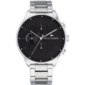 Buy Tommy Hilfiger Mens Quartz Stainless Steel Black Dial 44mm Watch - 1791485 in Pakistan