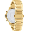 Buy Tommy Hilfiger Mens Quartz Gold Stainless Steel Gold Dial 44mm Watch - 1710415 in Pakistan