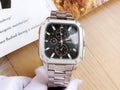 Buy Men's Quartz Inscription Silver Stainless Steel Strap Black Dial 42Mm Watch in Pakistan