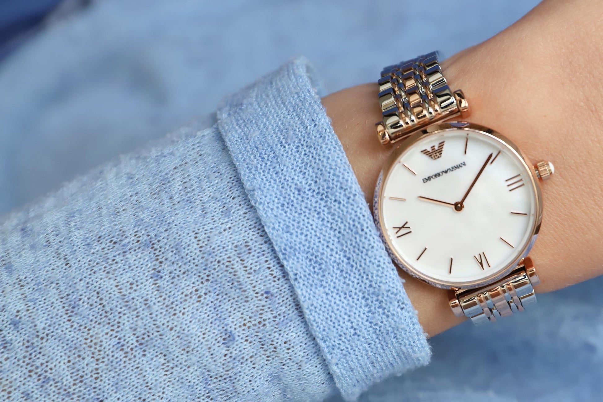 Buy Emporio Armani Womens Quartz Stainless Steel White Dial 32mm Watch - Ar1683 in Pakistan