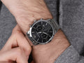 Buy Emporio Armani Men's Chronograph Stainless Steel Black Dial 44mm Watch AR11208 in Pakistan