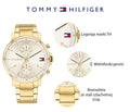 Buy Tommy Hilfiger Mens Quartz Gold Stainless Steel Gold Dial 44mm Watch - 1710415 in Pakistan