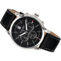 Buy Tommy Hilfiger Quartz Leather Strap Black Dial 44mm Watch for Men - 1791630 in Pakistan