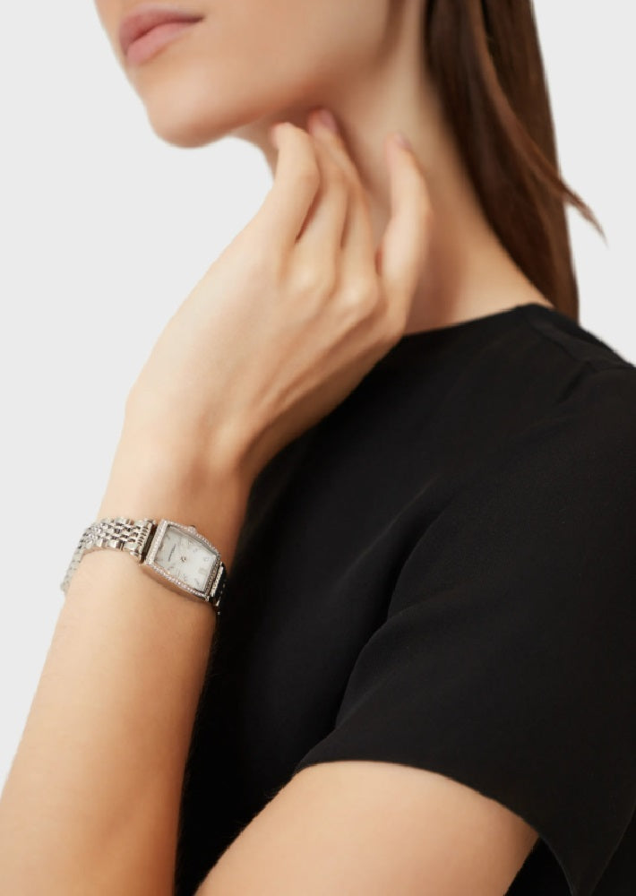 Buy Emporio Armani Analog Quartz Stainless Steel White Dial 26mm Watch for Women - Ar11405 in Pakistan